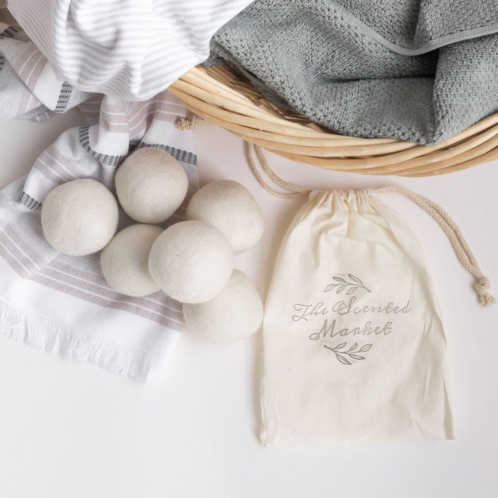 Wool Dryer Balls 6 pack - The Scented Market
