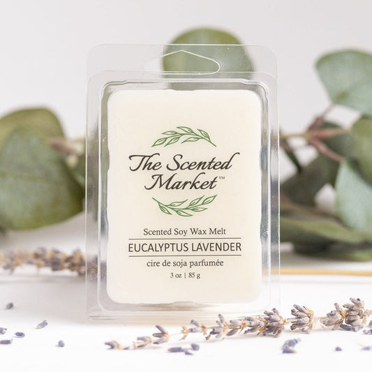 EUCALYPTUS LAVENDER Soy Wax Melt - The Scented Market