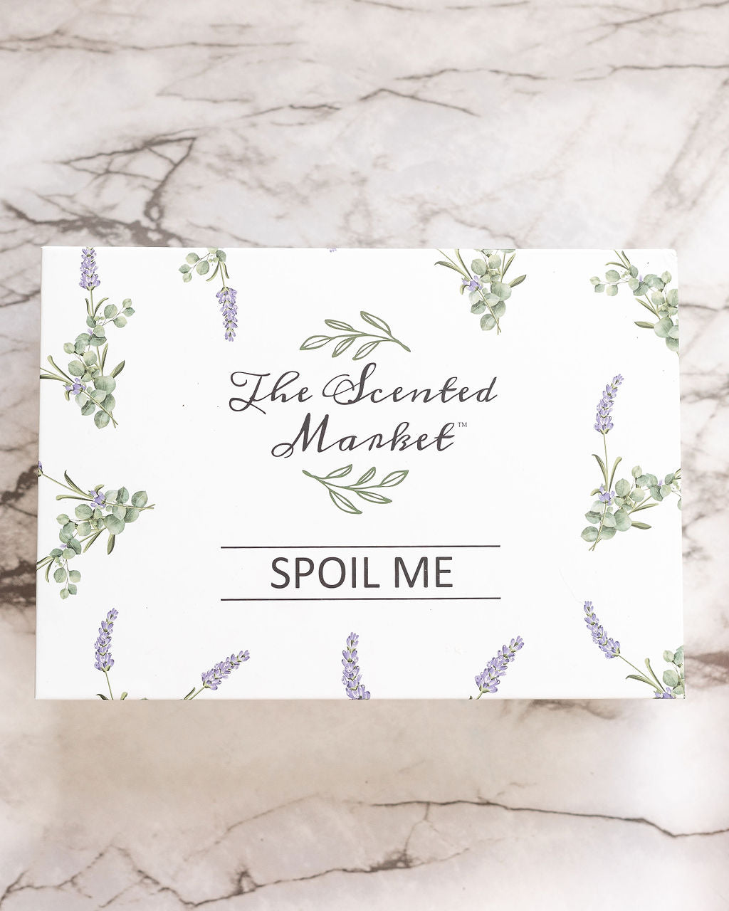 Spoil Me Gift Box – Scented Soy Candles & Luxurious Body Care in Eucalyptus Lavender