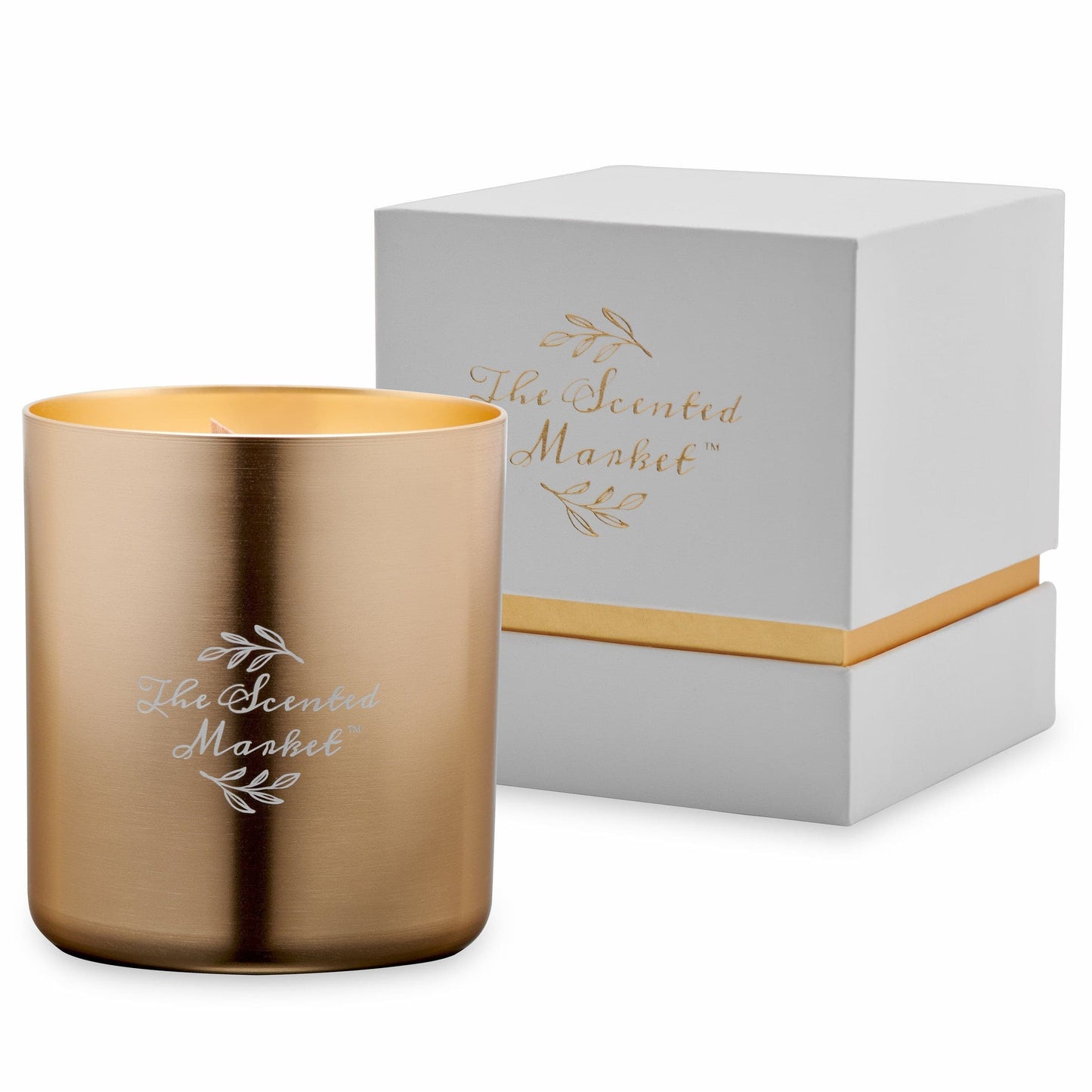 TEAKWOOD ESCAPE Wood Wick Candle 10 oz - The Scented Market