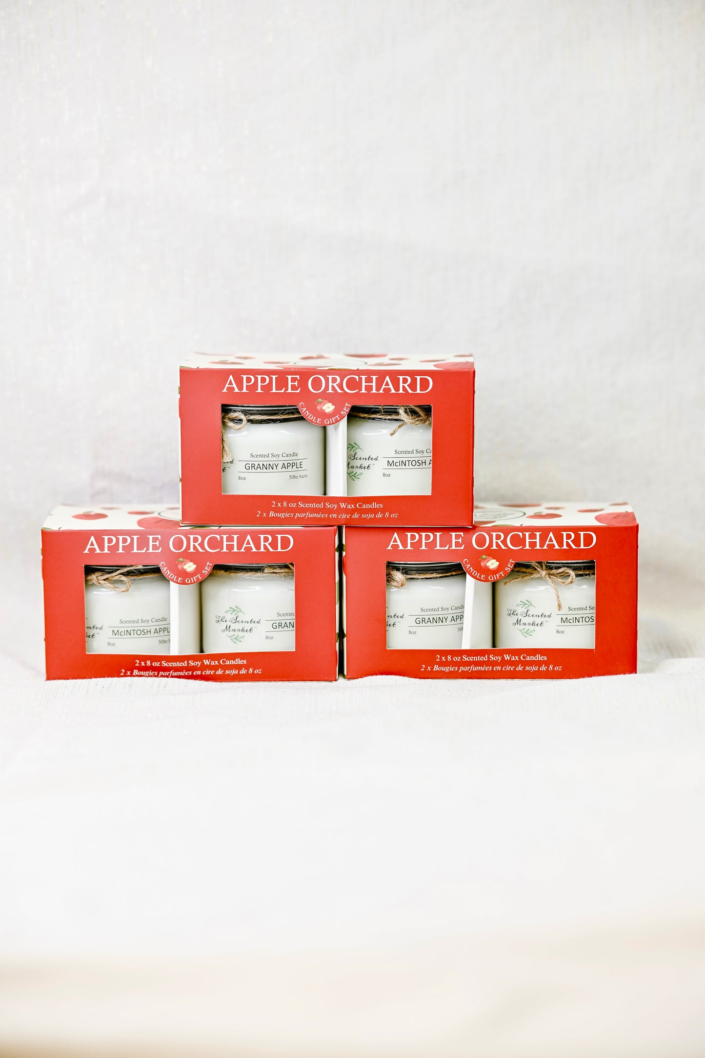 Exclusive Apple Orchard Candle 2 Pack – Granny Apple & McIntosh Apple