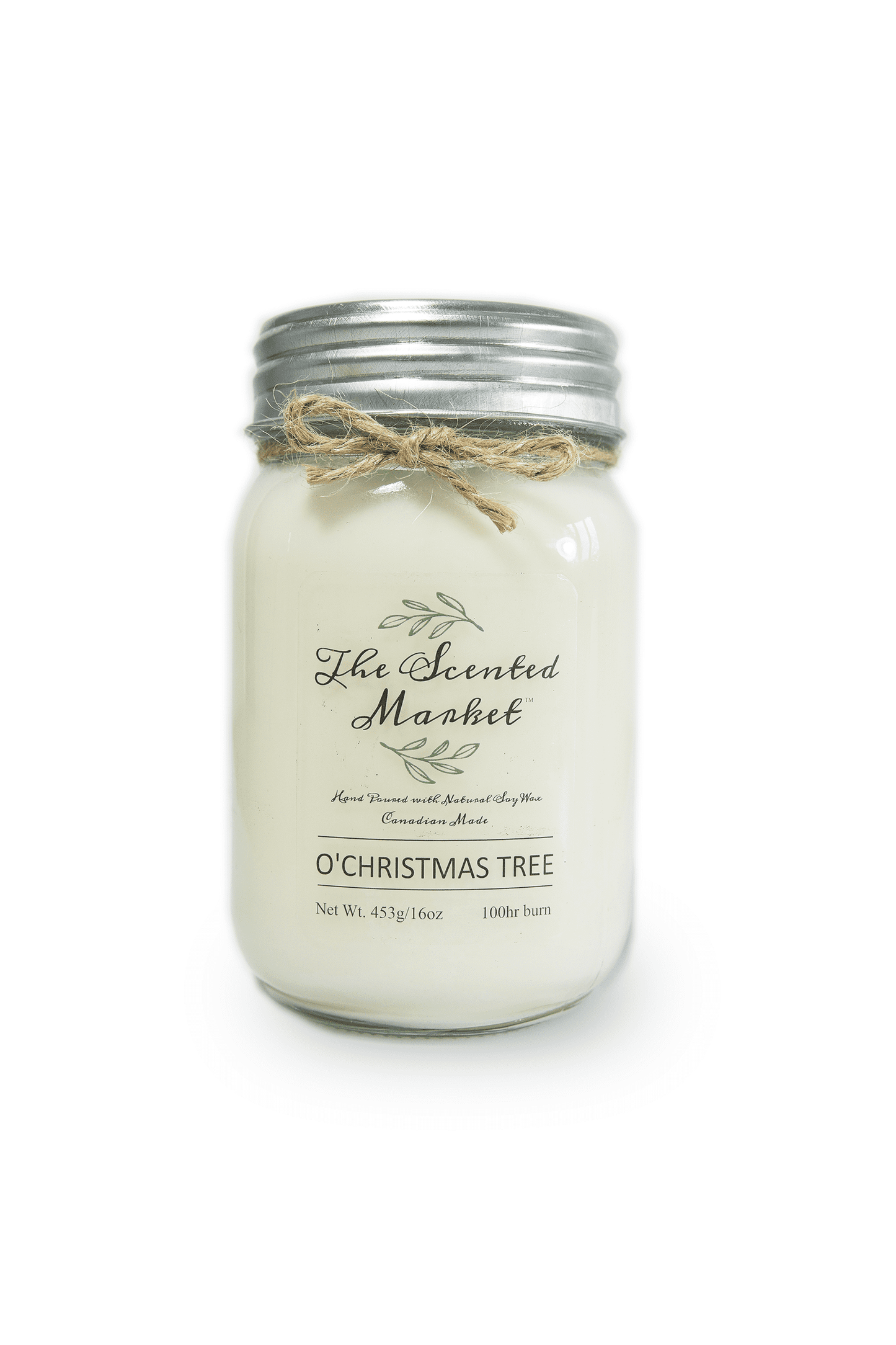 O'CHRISTMAS TREE Soy Wax Candle 16 oz - The Scented Market