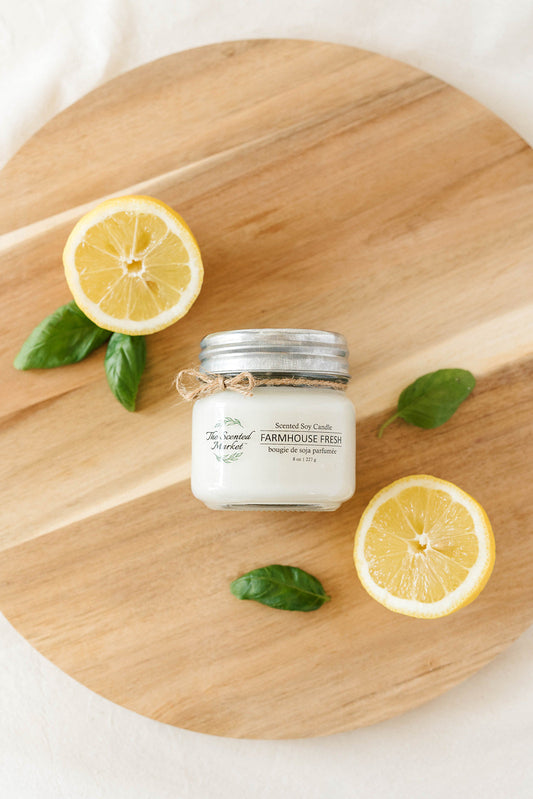 FARMHOUSE FRESH Soy Wax Candle 8 oz - The Scented Market