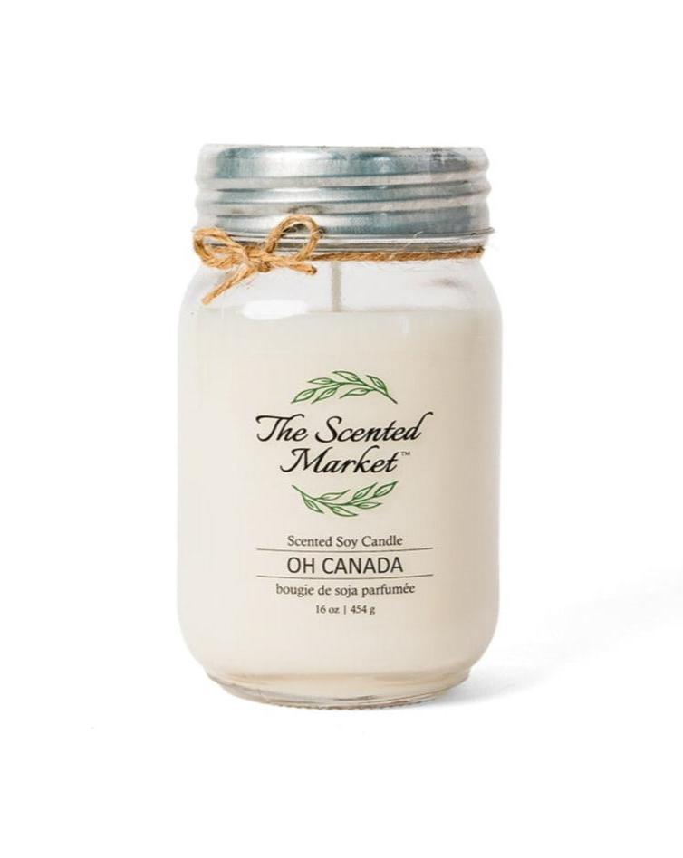 OH CANADA Soy Wax Candle 16 oz - The Scented Market