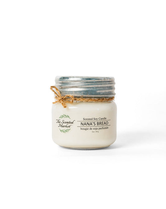 NANA'S BREAD Soy Wax Candle 8 oz - The Scented Market