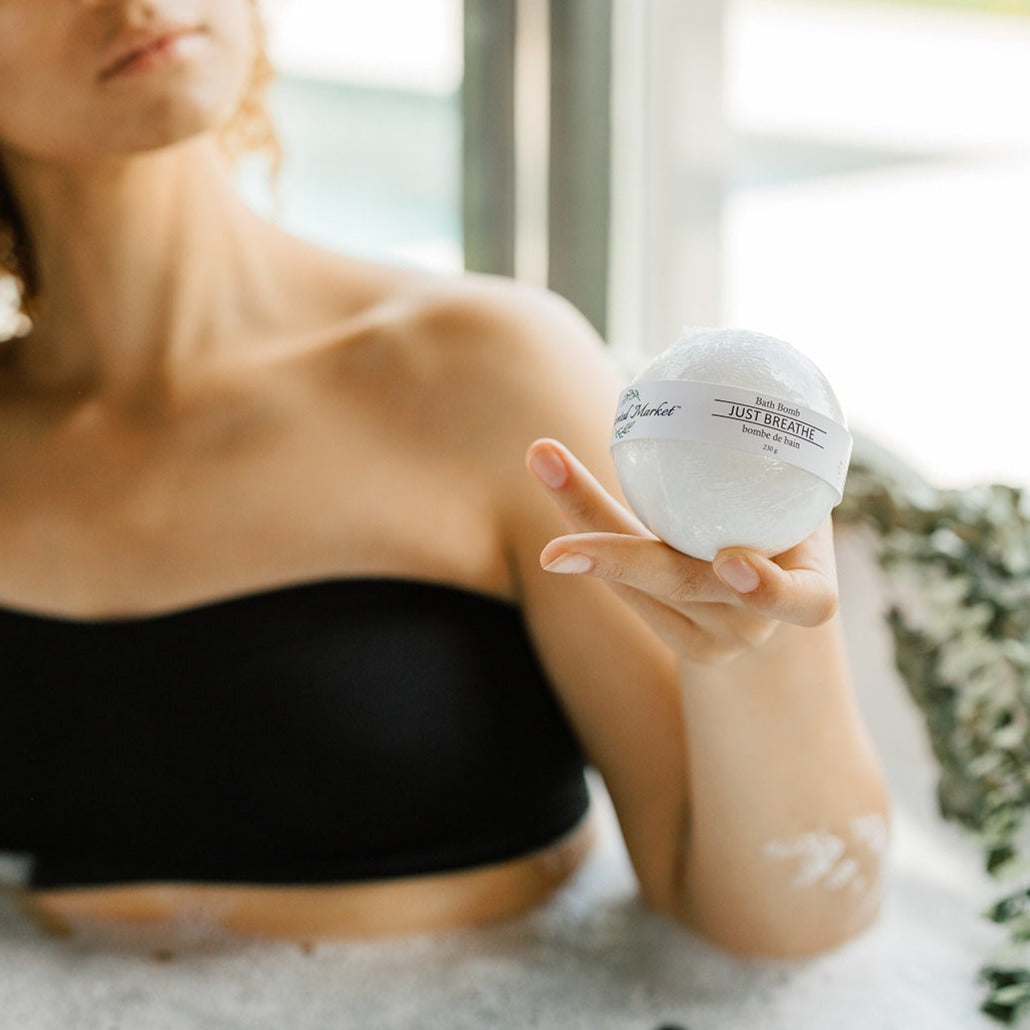 JUST BREATHE Bath Bomb - The Scented Market