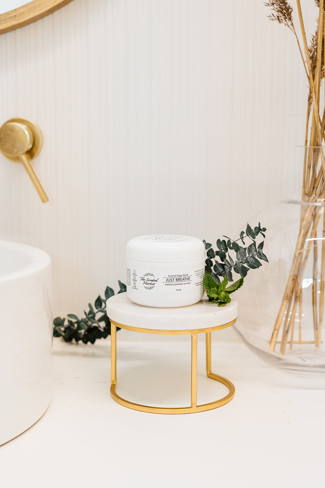 JUST BREATHE Scented Sugar Scrub - The Scented Market