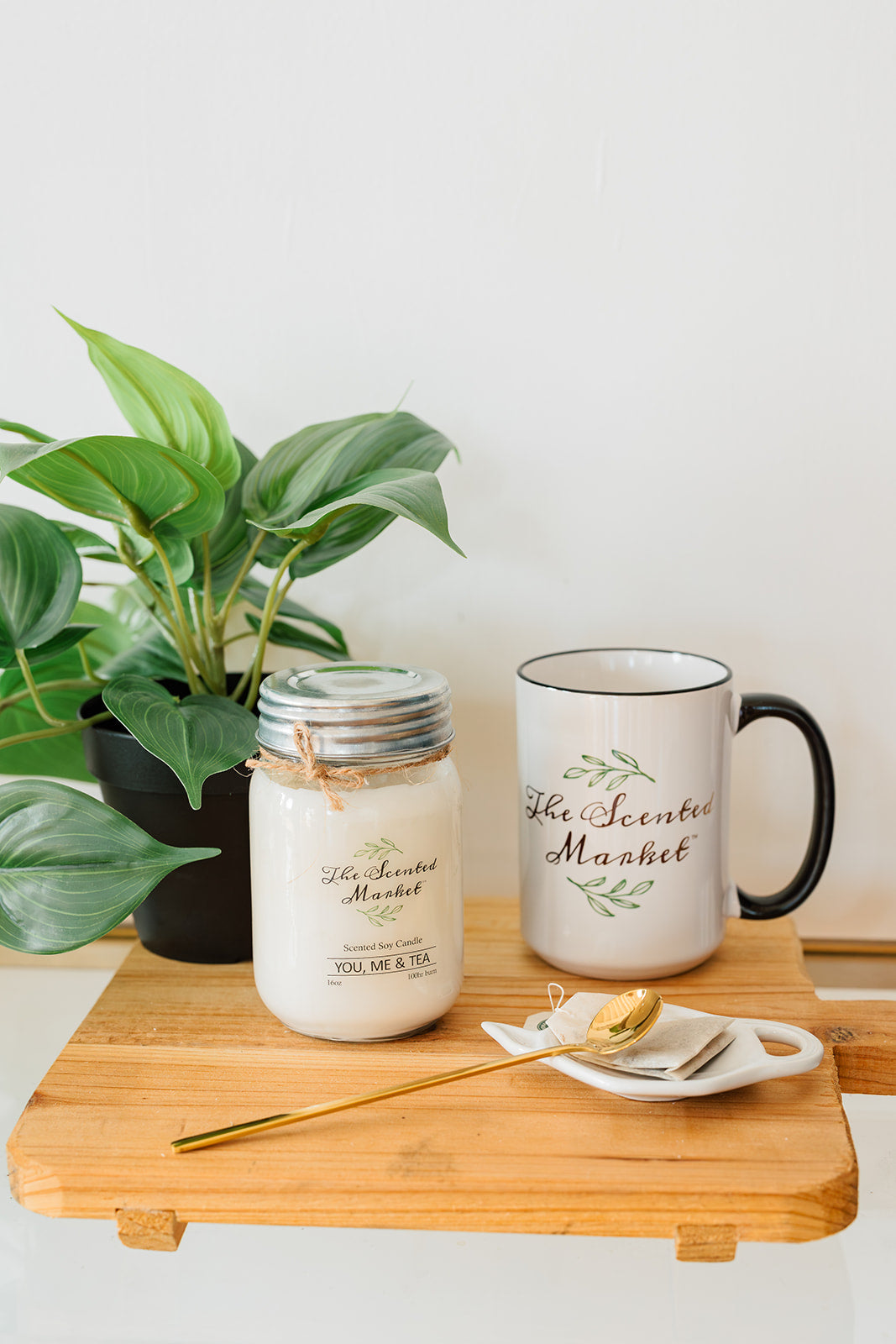 YOU, ME & TEA Soy Wax Candle 16 oz - The Scented Market