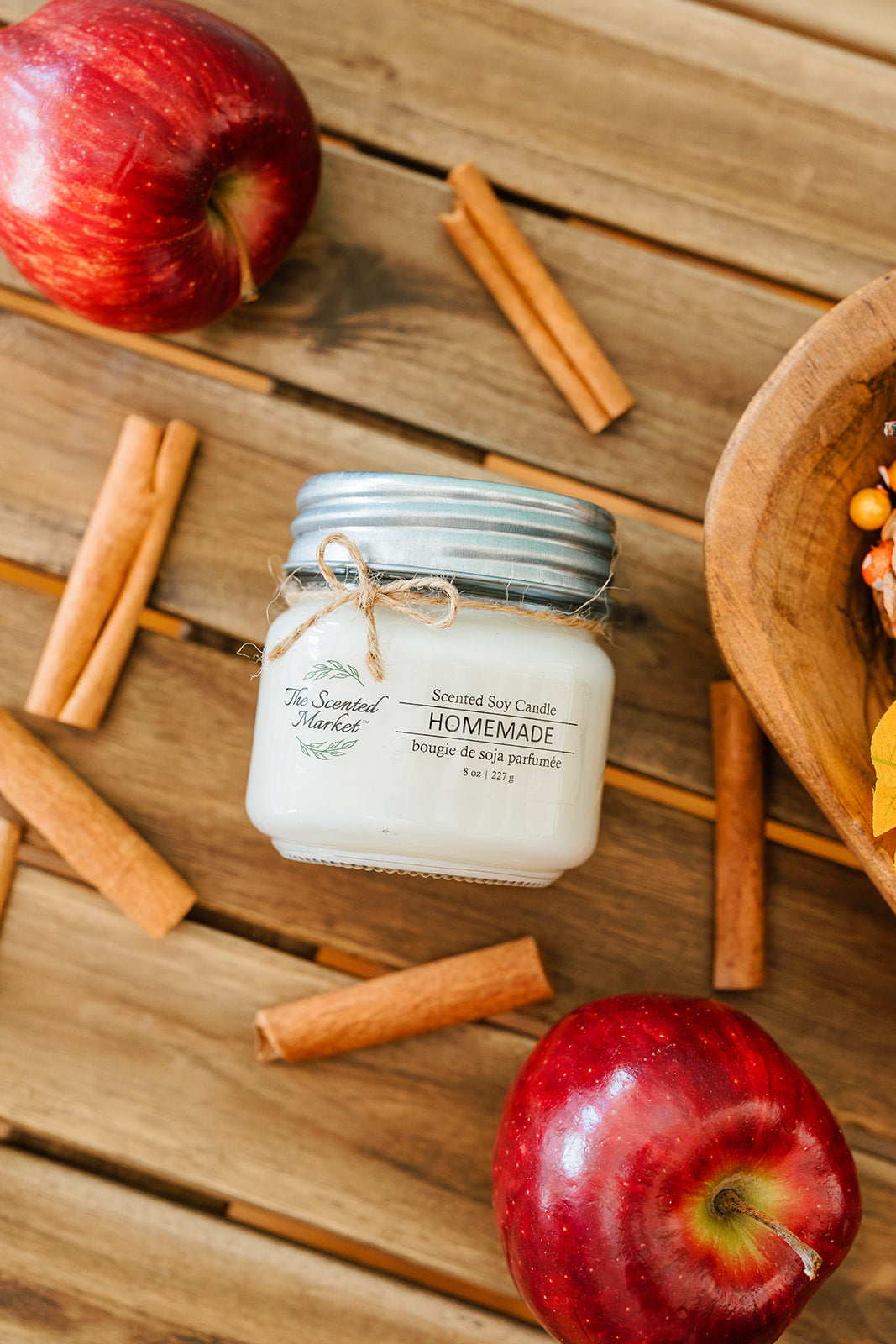 HOMEMADE Soy Wax Candle 8 oz - The Scented Market