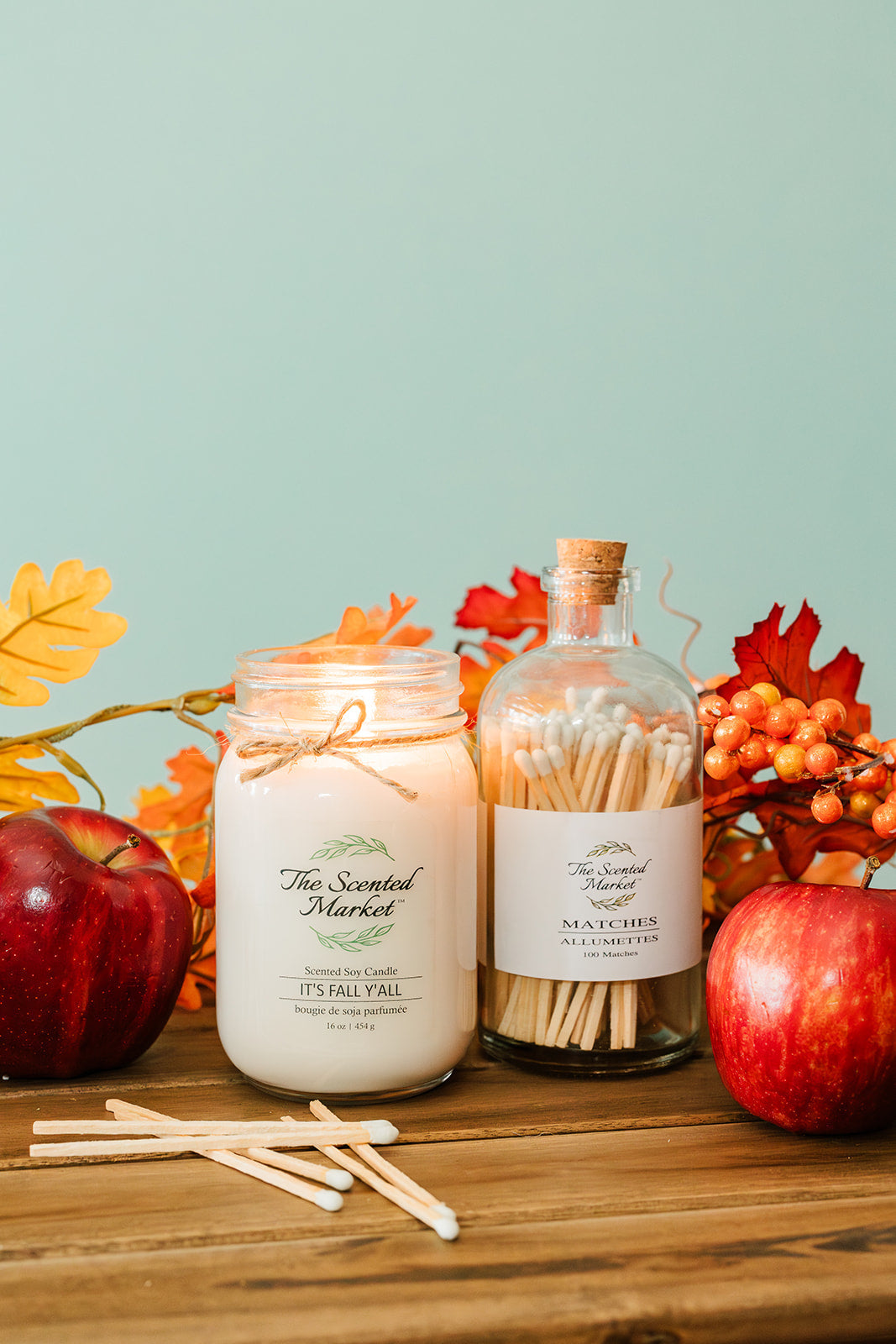IT'S FALL Y'ALL Soy Wax Candle 16 oz - The Scented Market