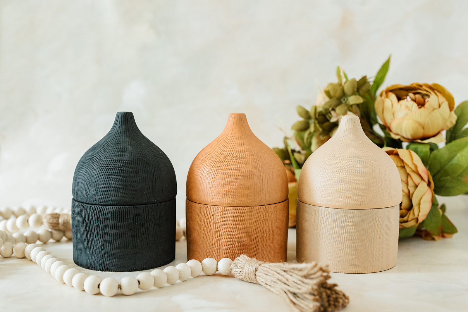 Clay Collection - CREAM Soy Wax Candle - The Scented Market