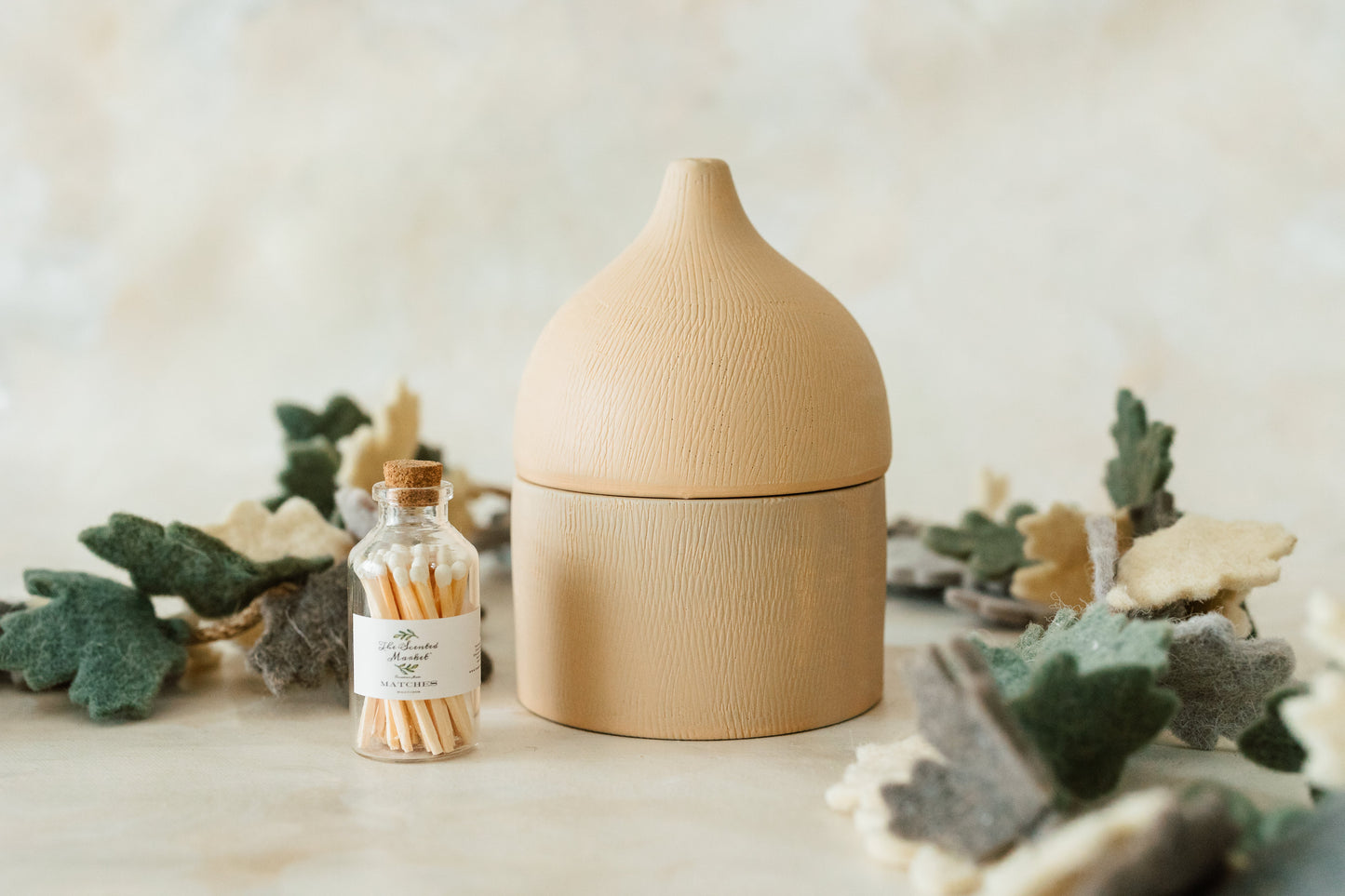 Clay Collection - CREAM Soy Wax Candle - The Scented Market