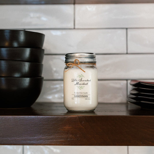 HANDYMAN Soy Wax Candle 16 oz - The Scented Market