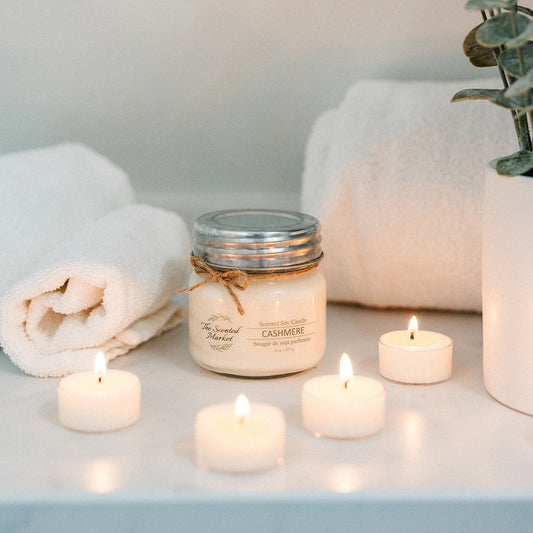 CASHMERE Soy Wax Candle 8 oz - The Scented Market