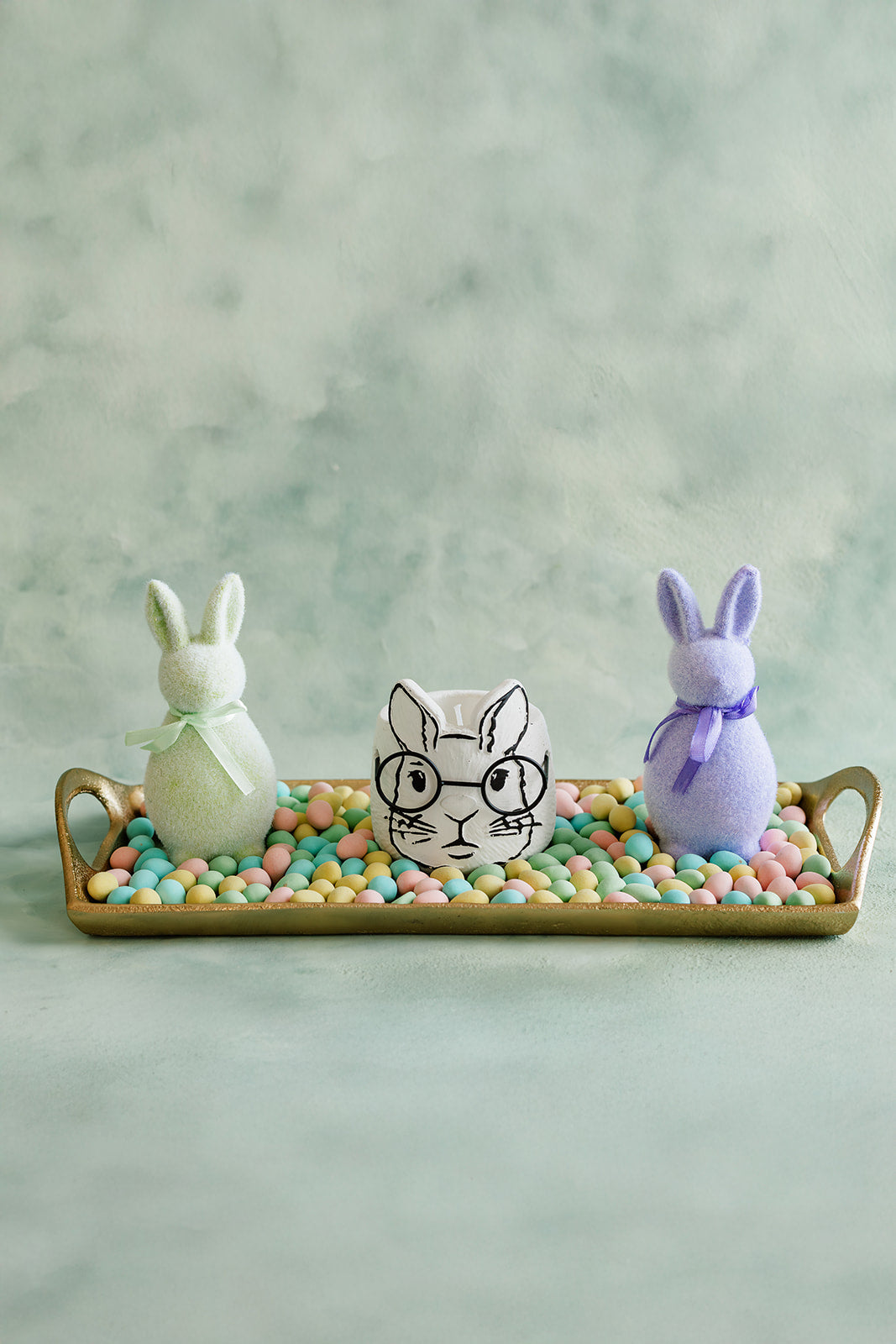 Rabbit with Glasses Candle – Cute & Whimsical Scented Décor