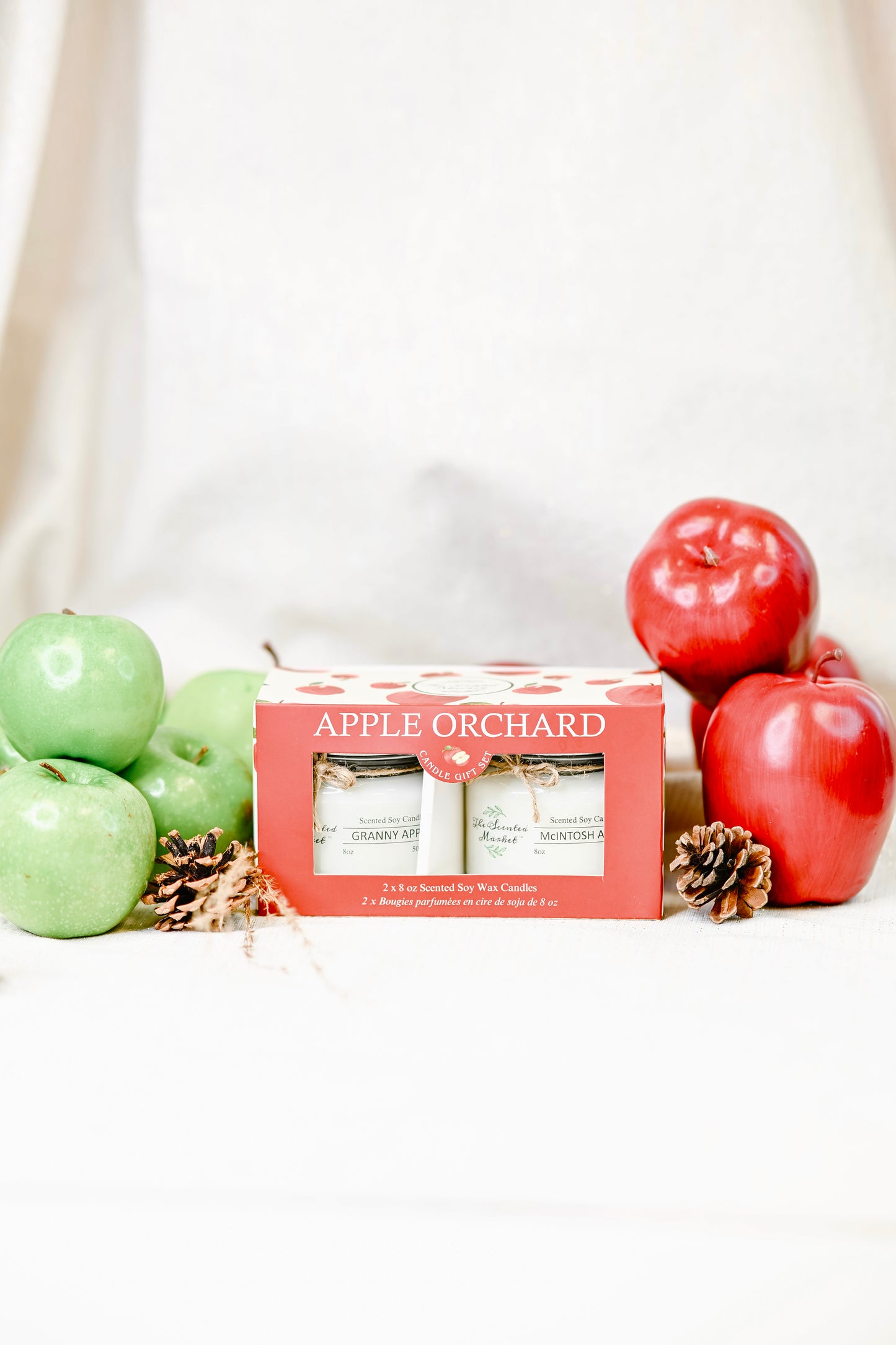 Exclusive Apple Orchard Candle 2 Pack – Granny Apple & McIntosh Apple