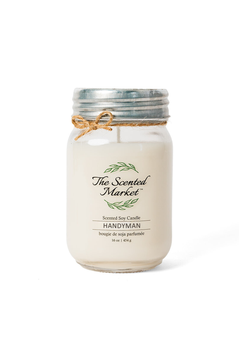 HANDYMAN Soy Wax Candle 16 oz - The Scented Market