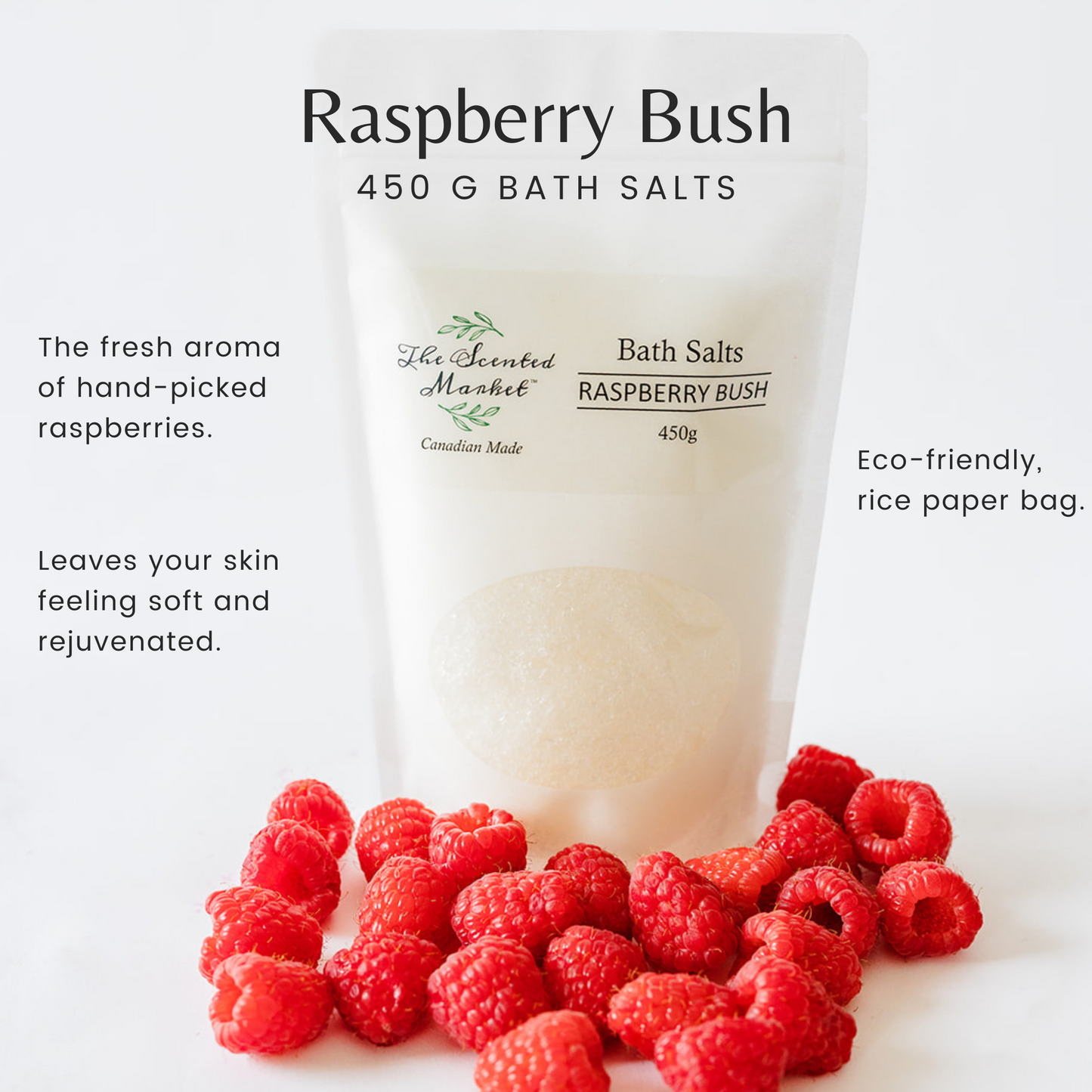 RASPBERRY BUSH Bath Salt - The Scented Market