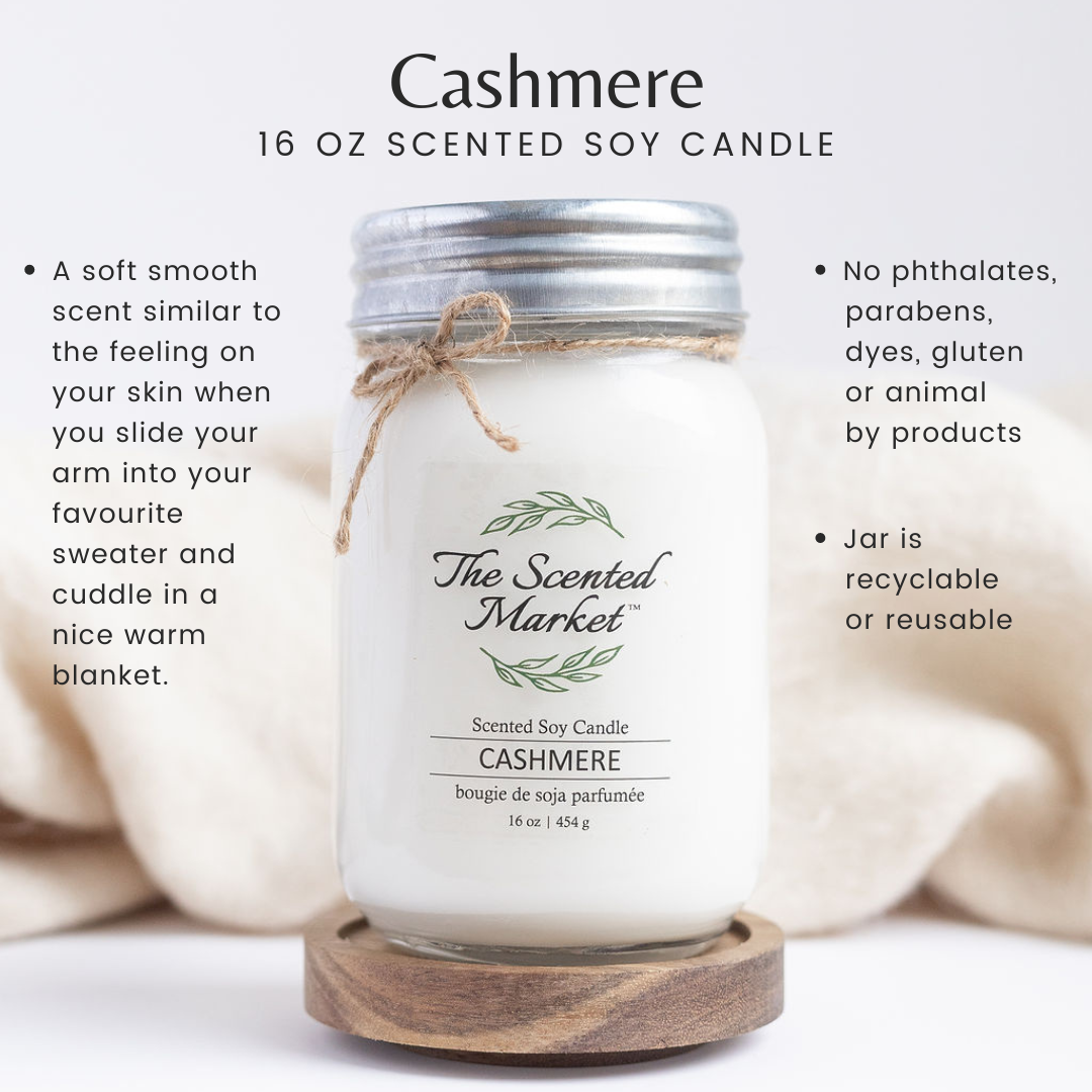 CASHMERE Soy Wax Candle 16 oz