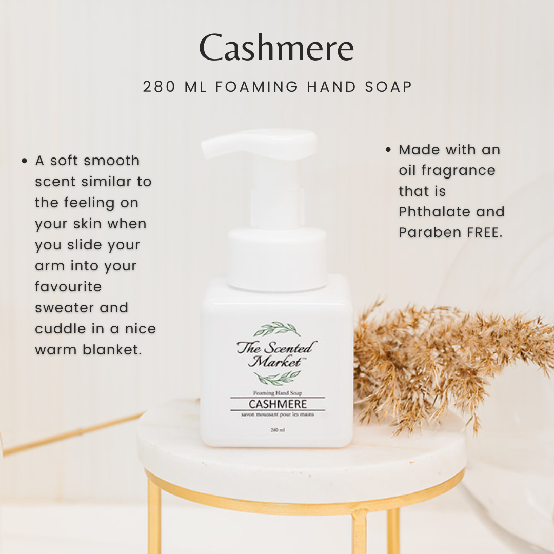 Cashmere Foaming Hand Soap – Luxurious & Gentle Cleanser
