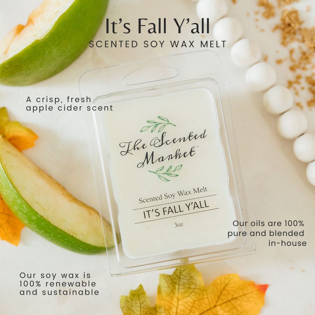 IT'S FALL Y'ALL Soy Wax Melt - The Scented Market