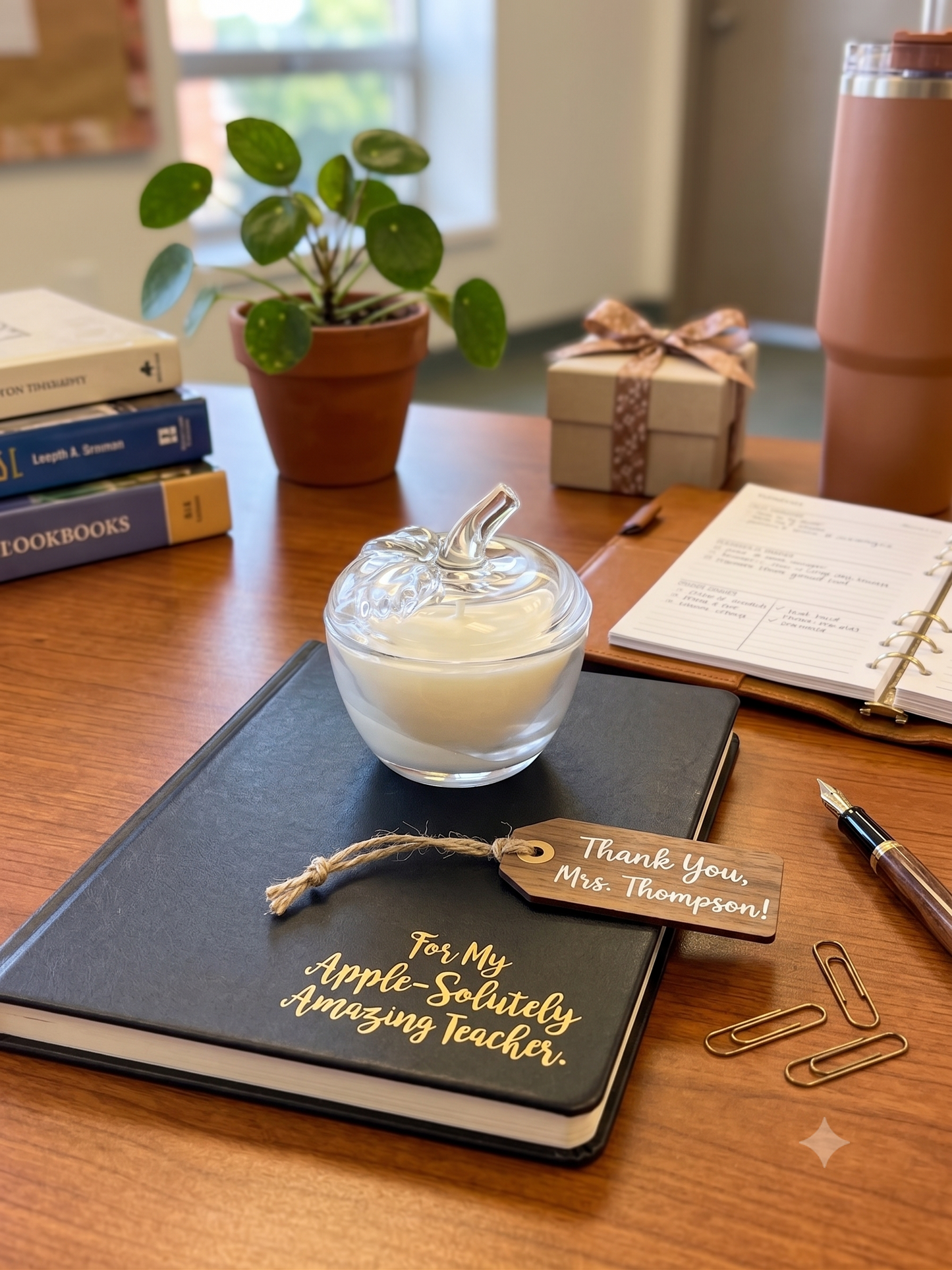 MCINTOSH Apple Glass Soy Wax Candle | 4 oz