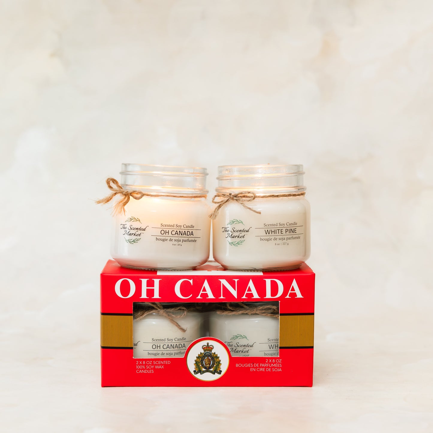 RCMP Candle Gift Set - Classic Canadian Scents