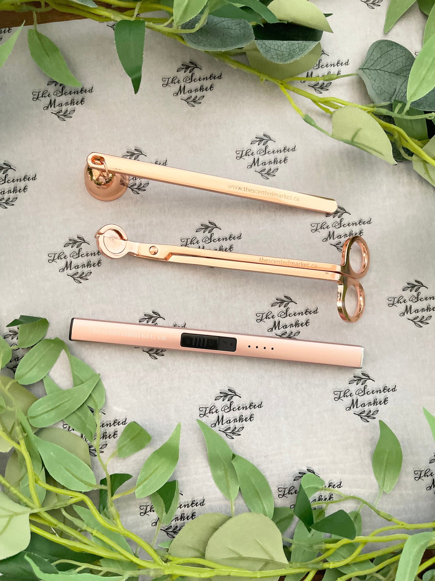 Candle Snuffer - Rose Gold - The Scented Market