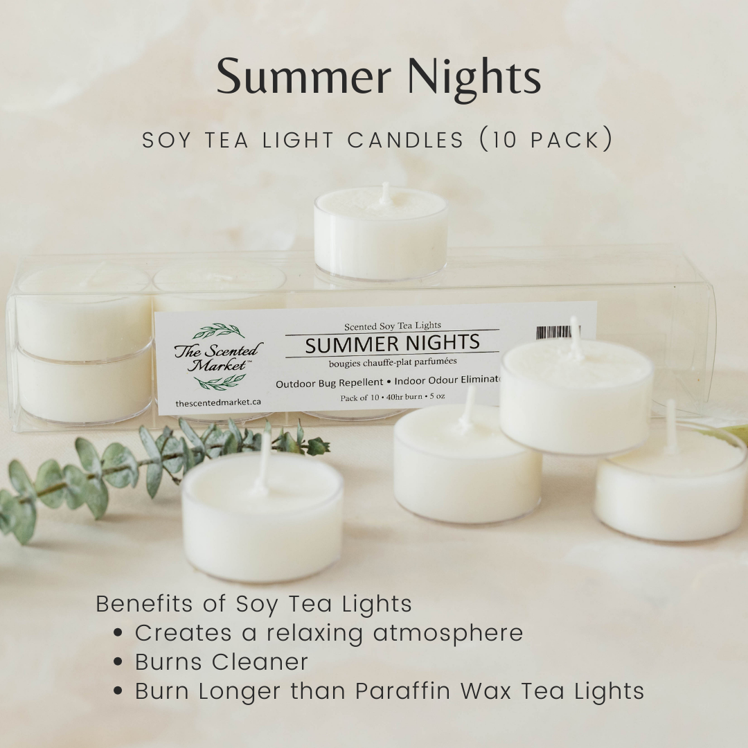SUMMER NIGHTS Tea Lights - The Scented Market