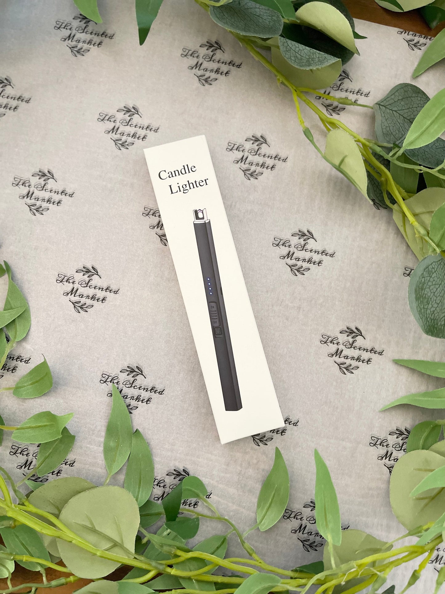 LIGHTER - USB Rechargeable Black - The Scented Market