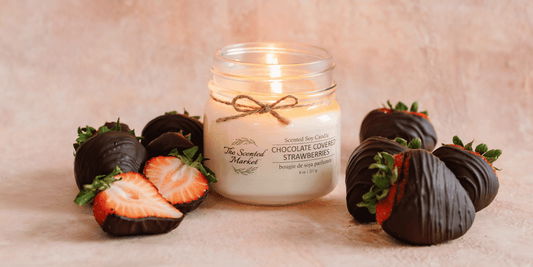 Chocolate Covered Strawberries Soy Candle: February Scent of the Month