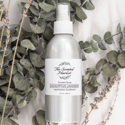 EUCALYPTUS LAVENDER Scented Spray 8 oz - The Scented Market 