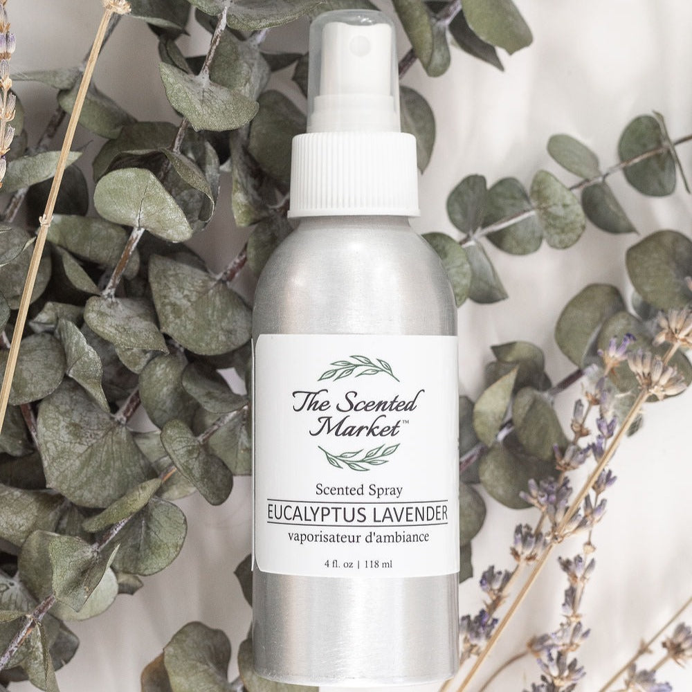 EUCALYPTUS LAVENDER Scented Spray 4 oz - The Scented Market 