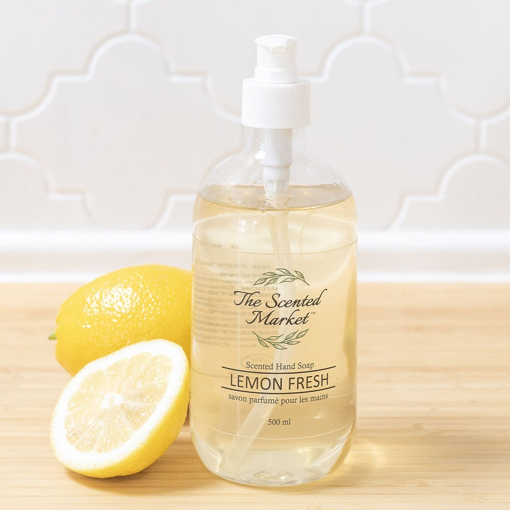 LEMON FRESH Hand Soap - The Scented Market 