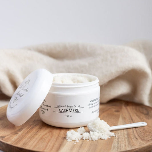 Cashmere Scented Sugar Scrub - The Scented Market 