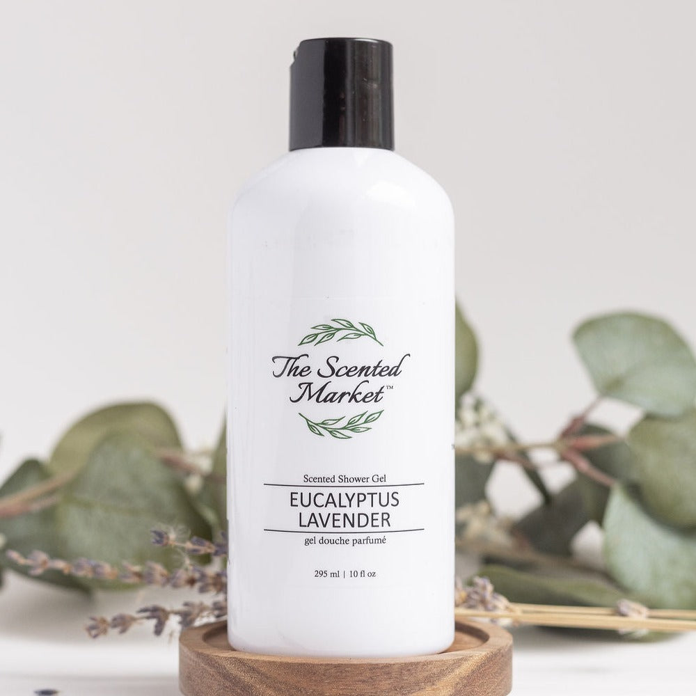 Shower Gel - Eucalyptus Lavender - The Scented Market 