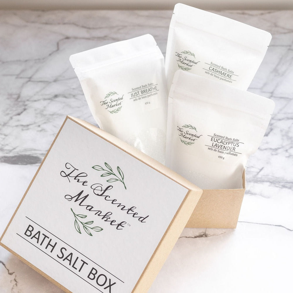 Bath Salt Box Gift Set - The Scented Market 