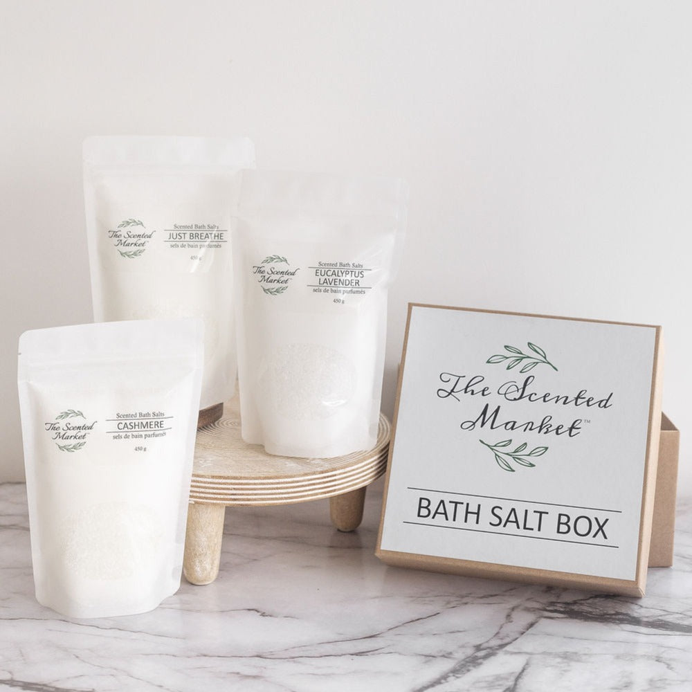 Bath Salt Box Gift Set - The Scented Market 