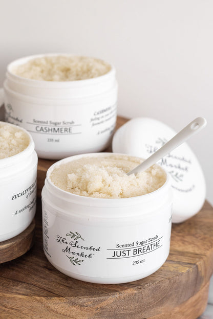 Cashmere Scented Sugar Scrub: Exfoliating Body Scrub for Soft, Smooth Skin