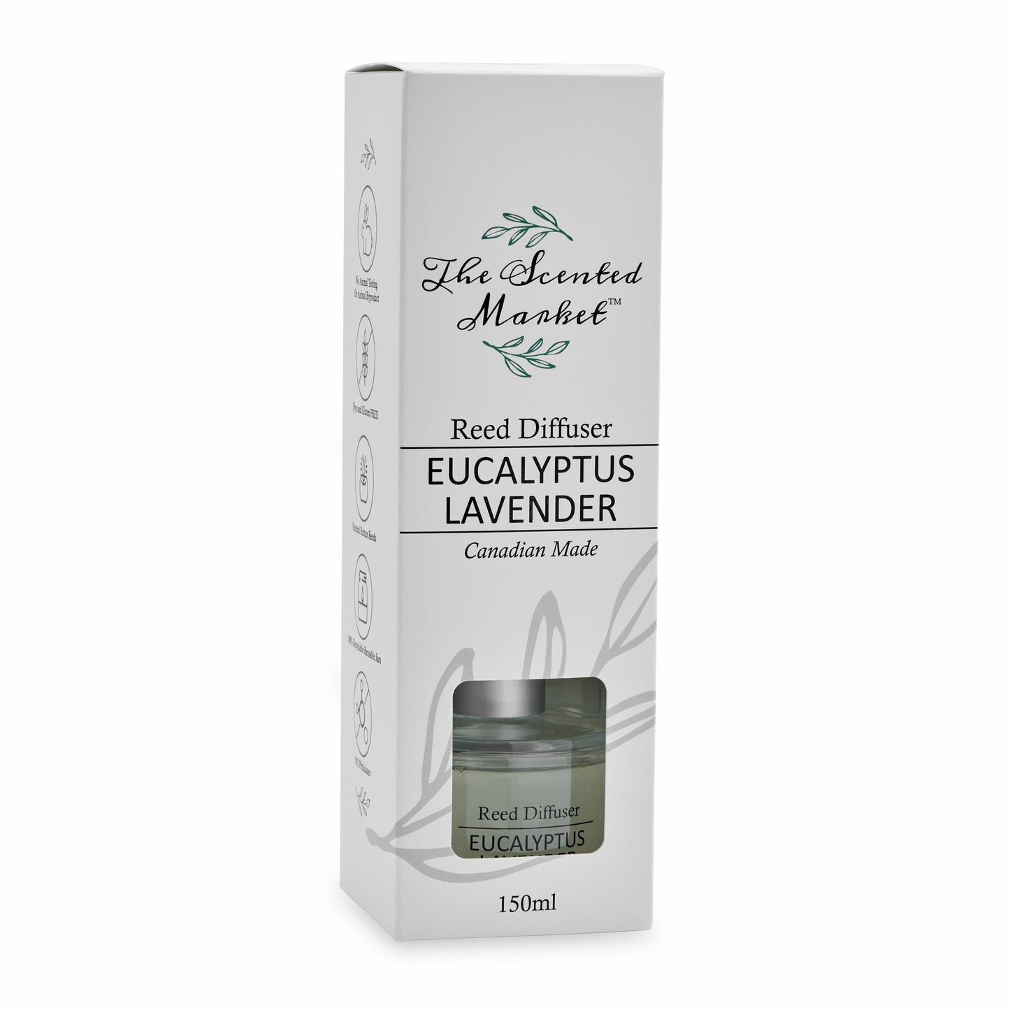 EUCALYPTUS LAVENDER Reed Diffuser - The Scented Market 