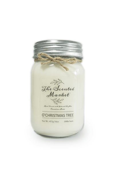 O'CHRISTMAS TREE Soy Wax Candle 16 oz - The Scented Market 