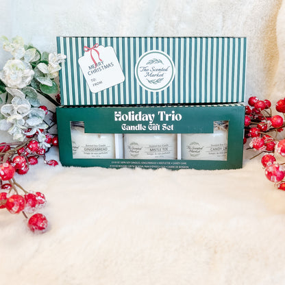 Holiday Trio Candle 3 pack Gift Set