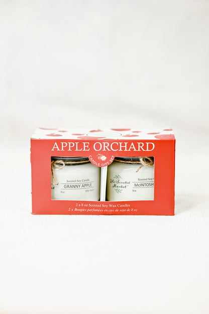 Exclusive Apple Orchard Candle 2 Pack – Granny Apple & McIntosh Apple