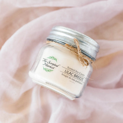 LILAC BREEZE Soy Wax Candle 8 oz - The Scented Market 