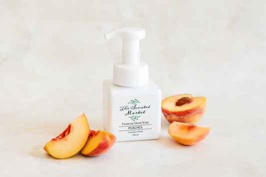 PEACHES Foaming Hand Soap - The Scented Market 