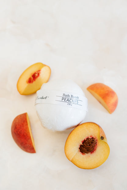 PEACHES Bath Bomb - The Scented Market 