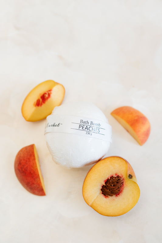 PEACHES Bath Bomb - The Scented Market 