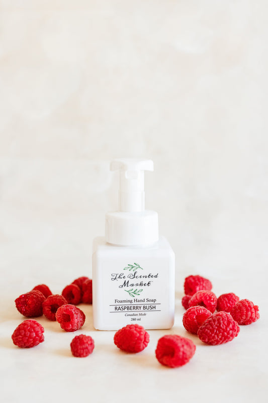 RASPBERRY BUSH Foaming Hand Soap - The Scented Market 