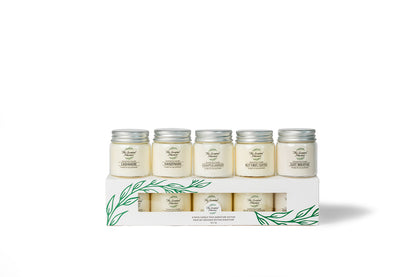 Signature Candle Sample 5-Pack – Best-Selling Scents, Clean Soy Wax