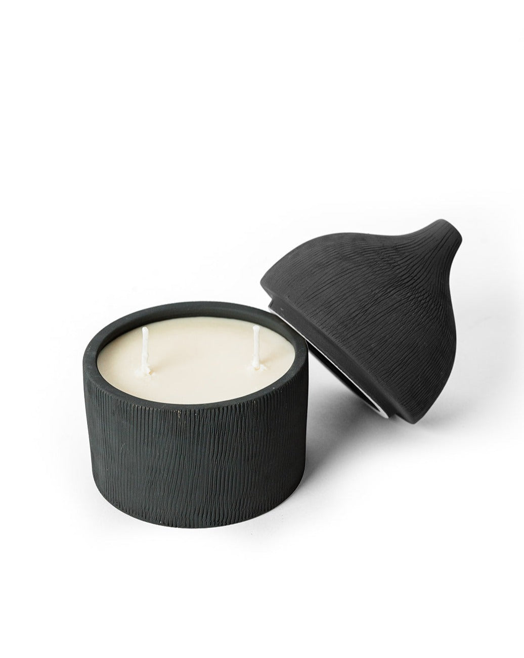 Clay Collection - BLACK Soy Wax Candle - The Scented Market 